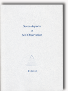 Seven Aspects of Self Observation (cloth) by Irv Givot